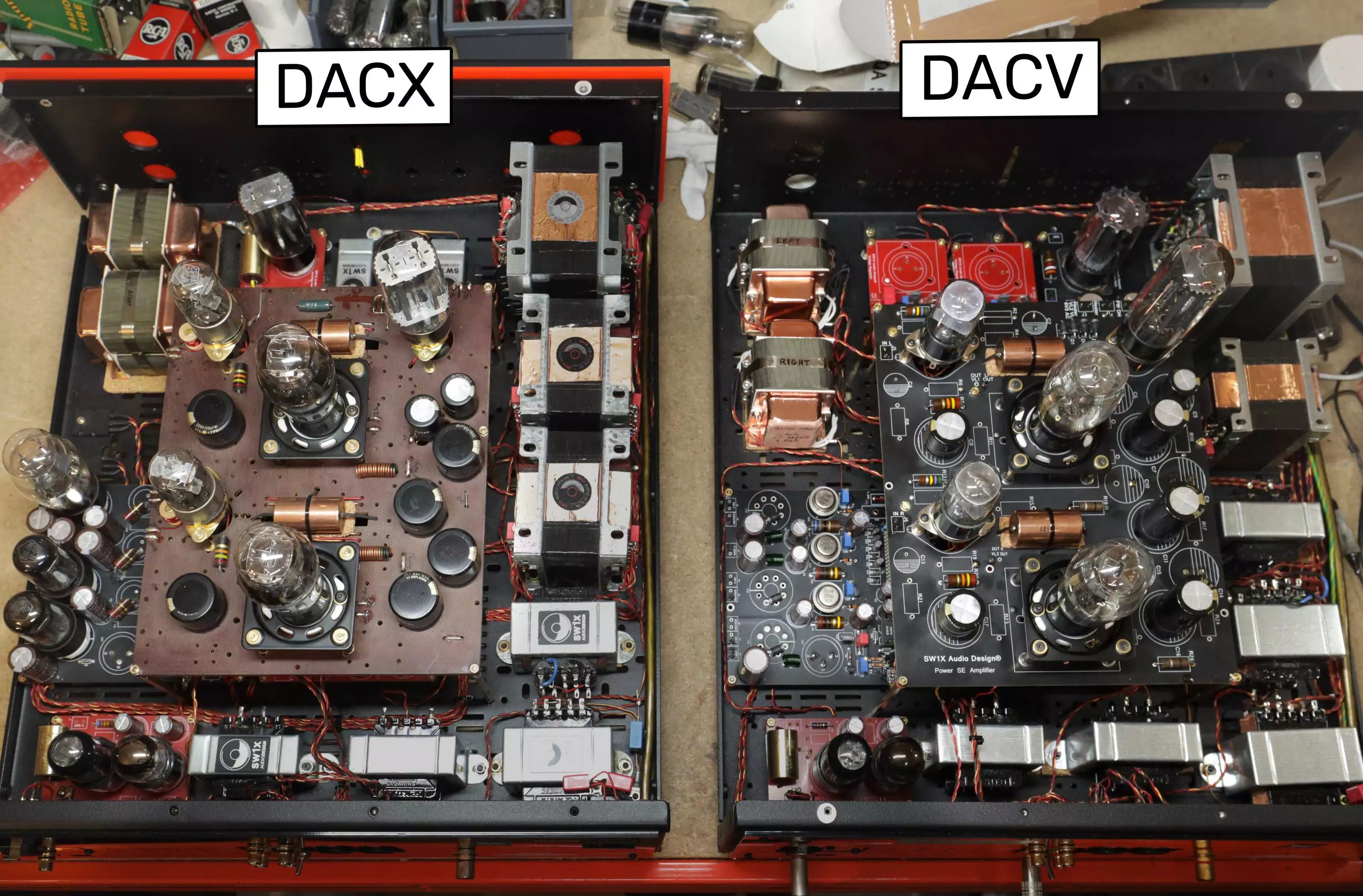 DAC V vs DAC X