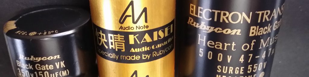 Black Gate Capacitors BG AN Kaisei