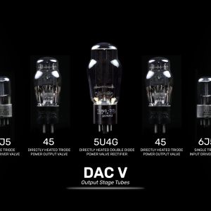 Output stage tubes in dac