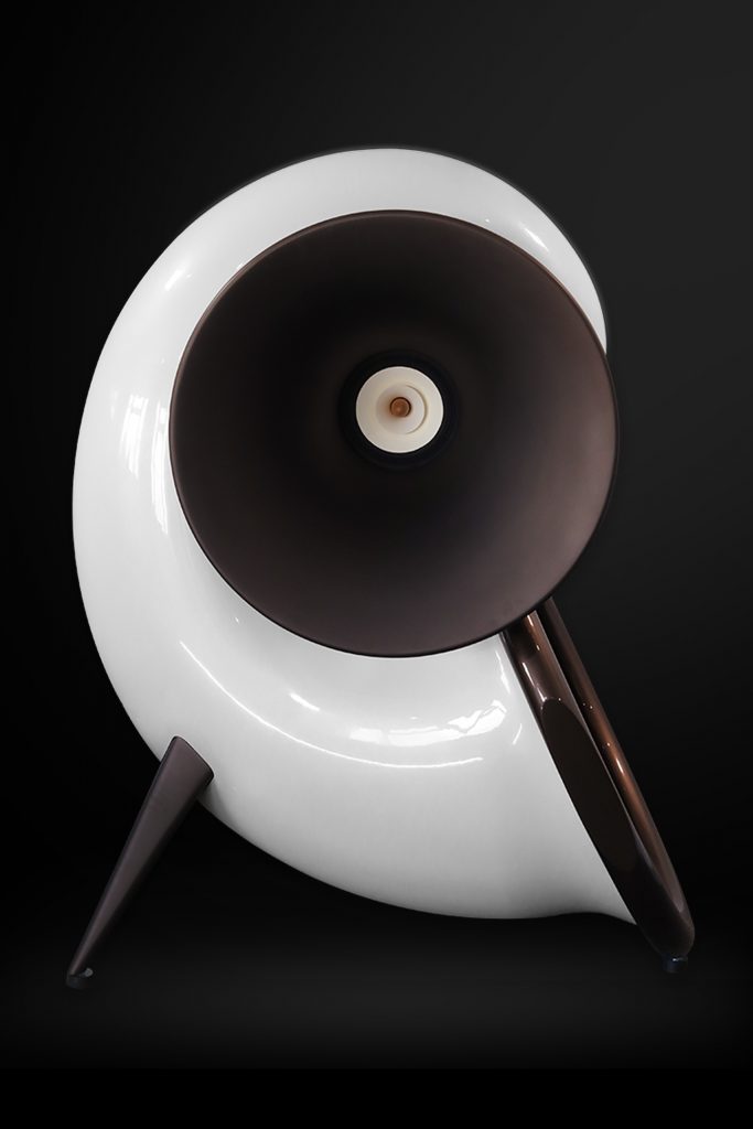 Lady Pearl Horn Loudspeaker Front View