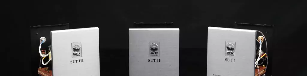 Step Up Transformers, SW1X SUT I, II & III Line of Silver & Copper MC Cartridge Step Up Transformers