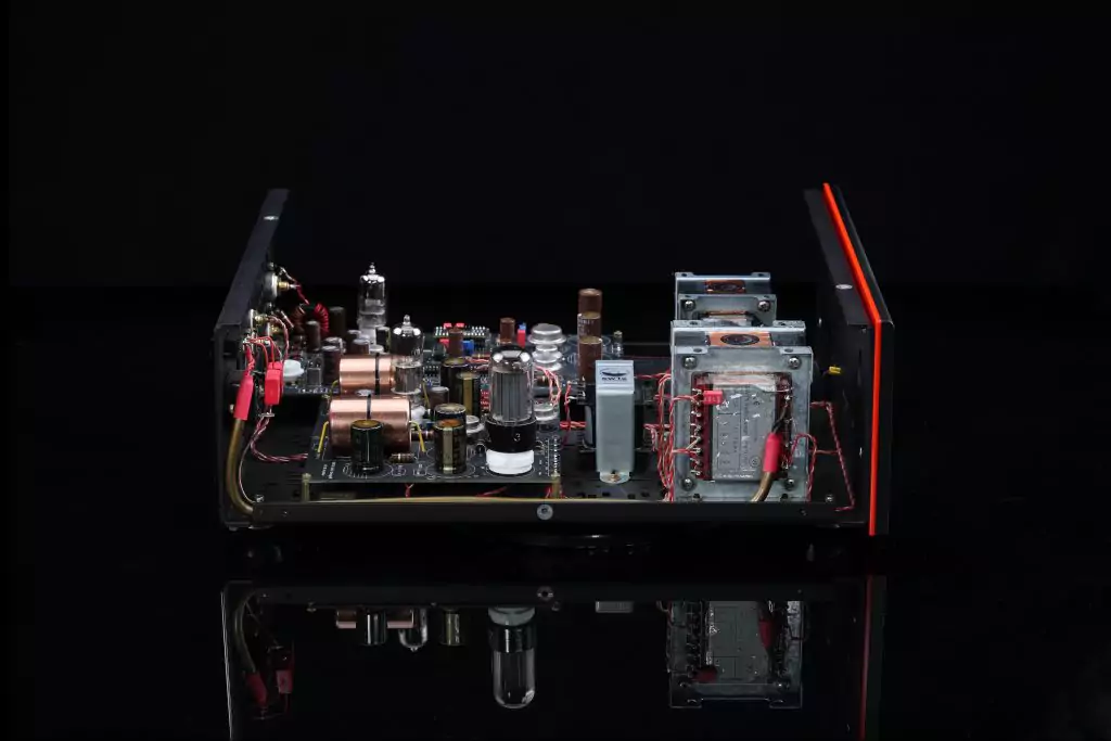 DAC II 2 PCM56 DAC Build Inside Board